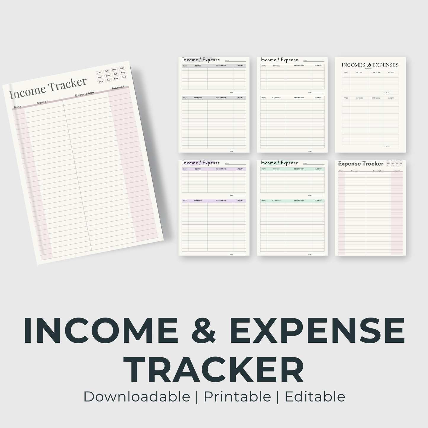Track Your Finances Seamlessly with Our Income & Expense Tracker