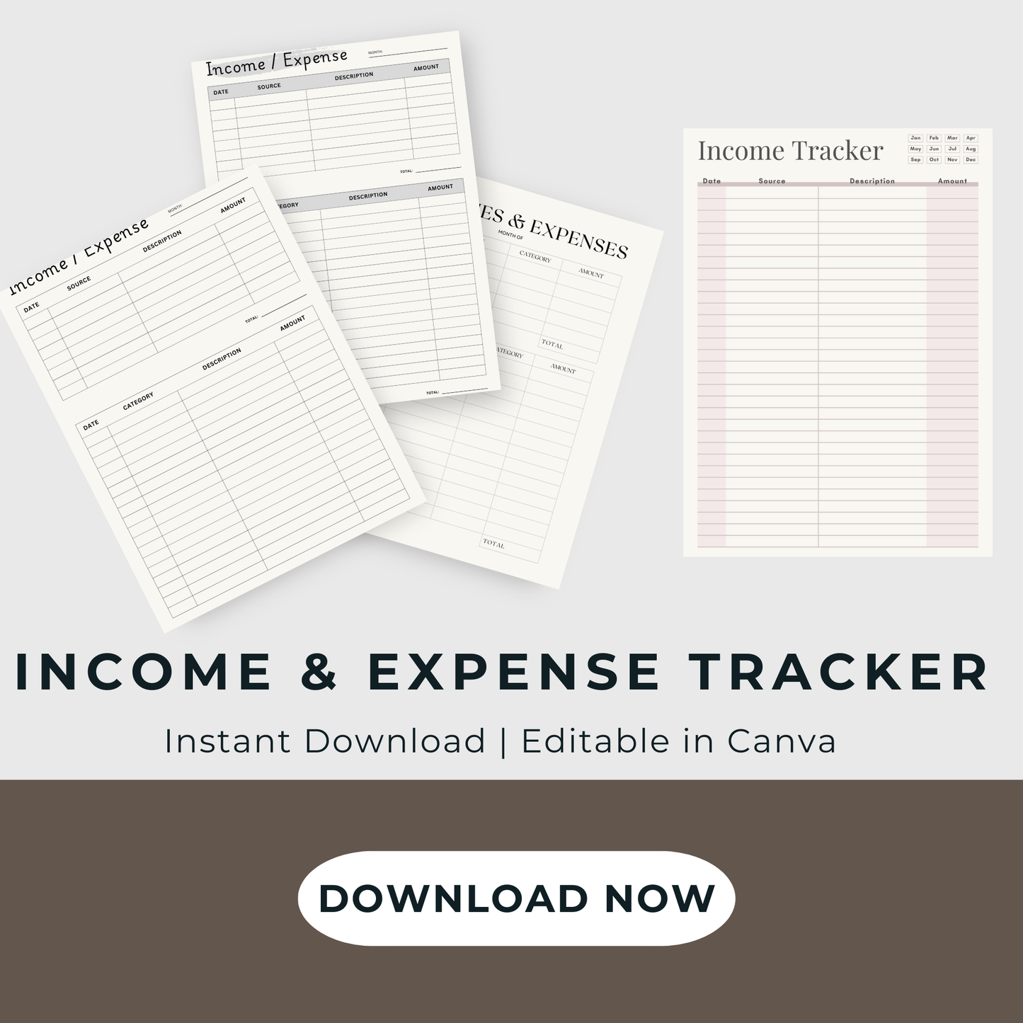 Track Your Finances Seamlessly with Our Income & Expense Tracker