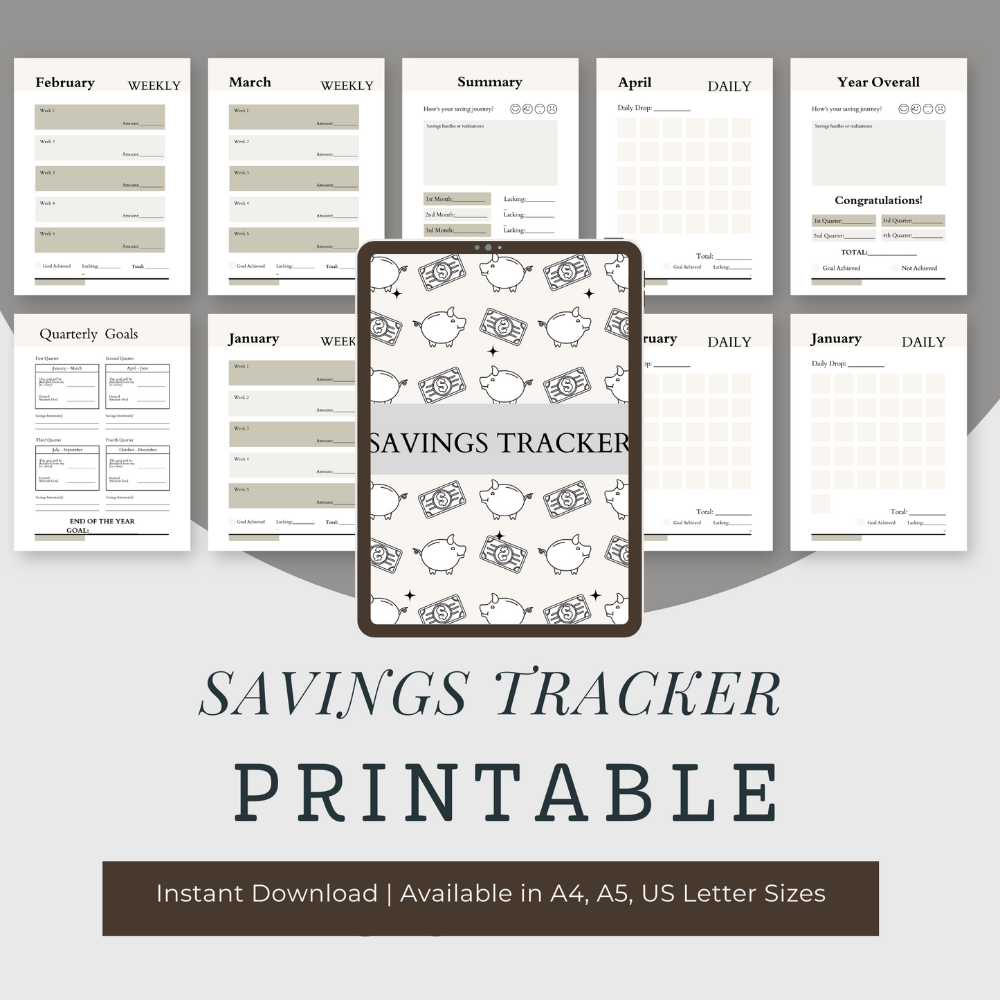 Track Your Savings Effortlessly with Our Savings Tracker