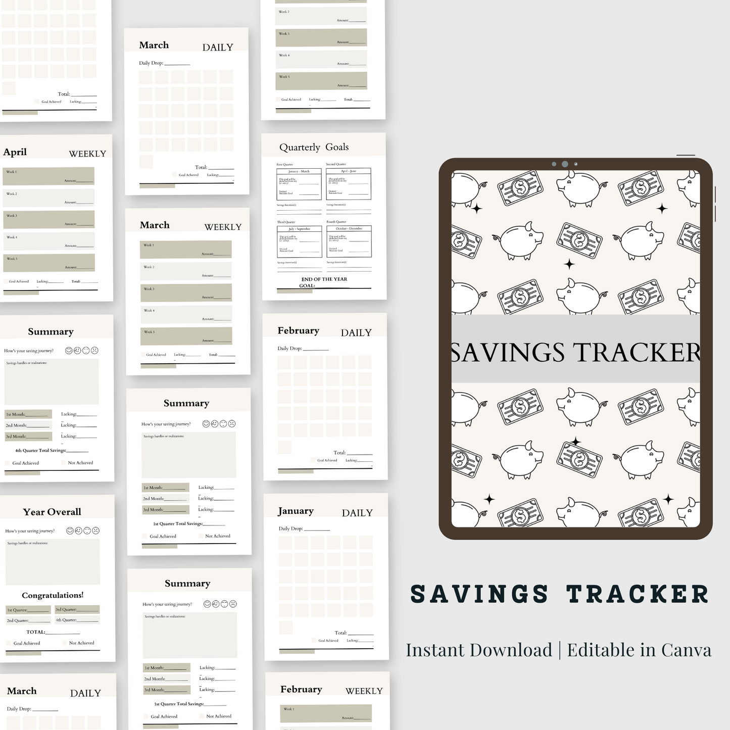 Track Your Savings Effortlessly with Our Savings Tracker