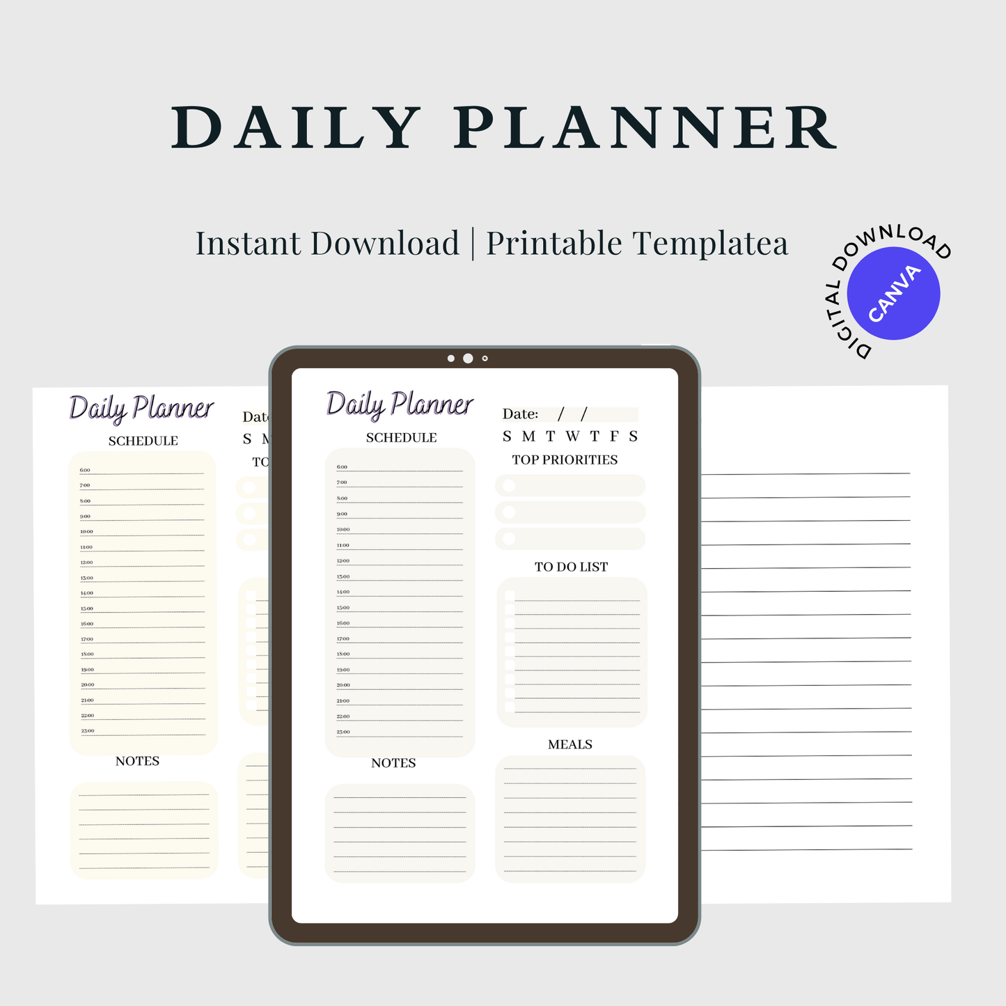 The Ultimate Daily Planner - Plan, Organize, Achieve