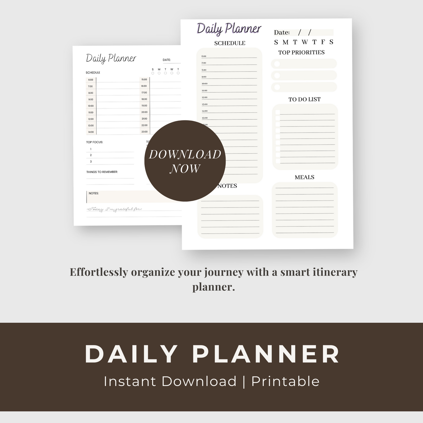 The Ultimate Daily Planner - Plan, Organize, Achieve