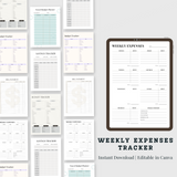 Stay on Top of Your Budget with Our Weekly Expenses Tracker