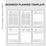 Stay organized and achieve your goals with our Business Planner.