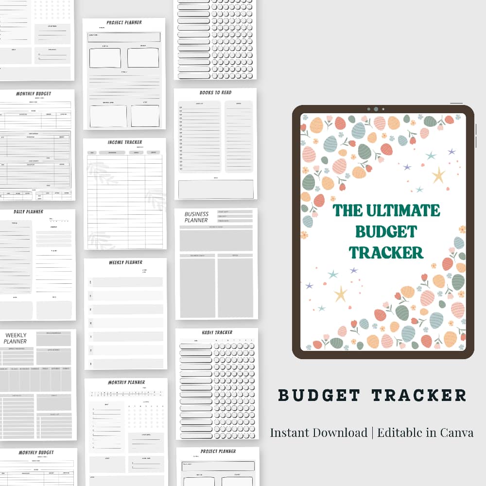Stay on top of your finances with our Budget Tracker