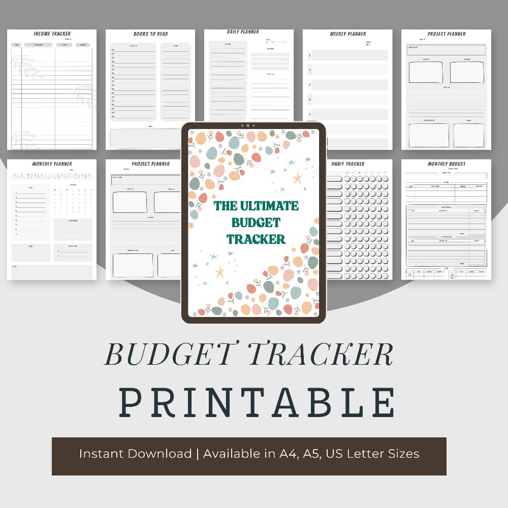 Stay on top of your finances with our Budget Tracker