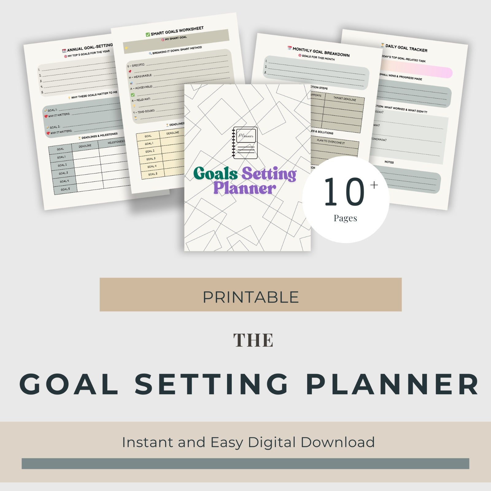 Goal Setting Planner