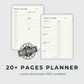 Organize Your Days: Daily Scheduling Planner for Effortless Time Management