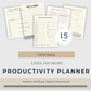 Stay Organized and Achieve More with Our Productivity Planner