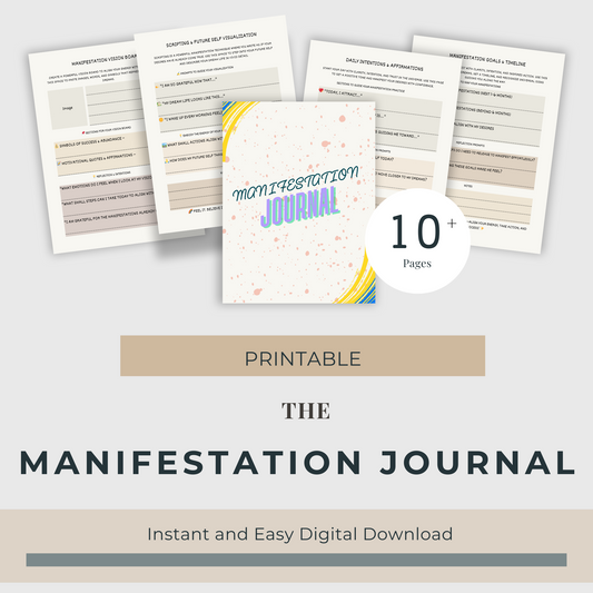 Unlock Your Goals with Our Manifestation Journal – Your Path to Abundance and Clarity