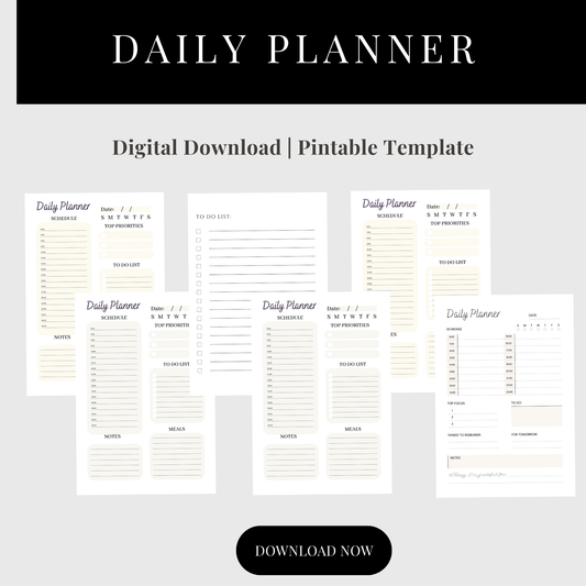 The Ultimate Daily Planner - Plan, Organize, Achieve