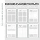 Stay organized and achieve your goals with our Business Planner.