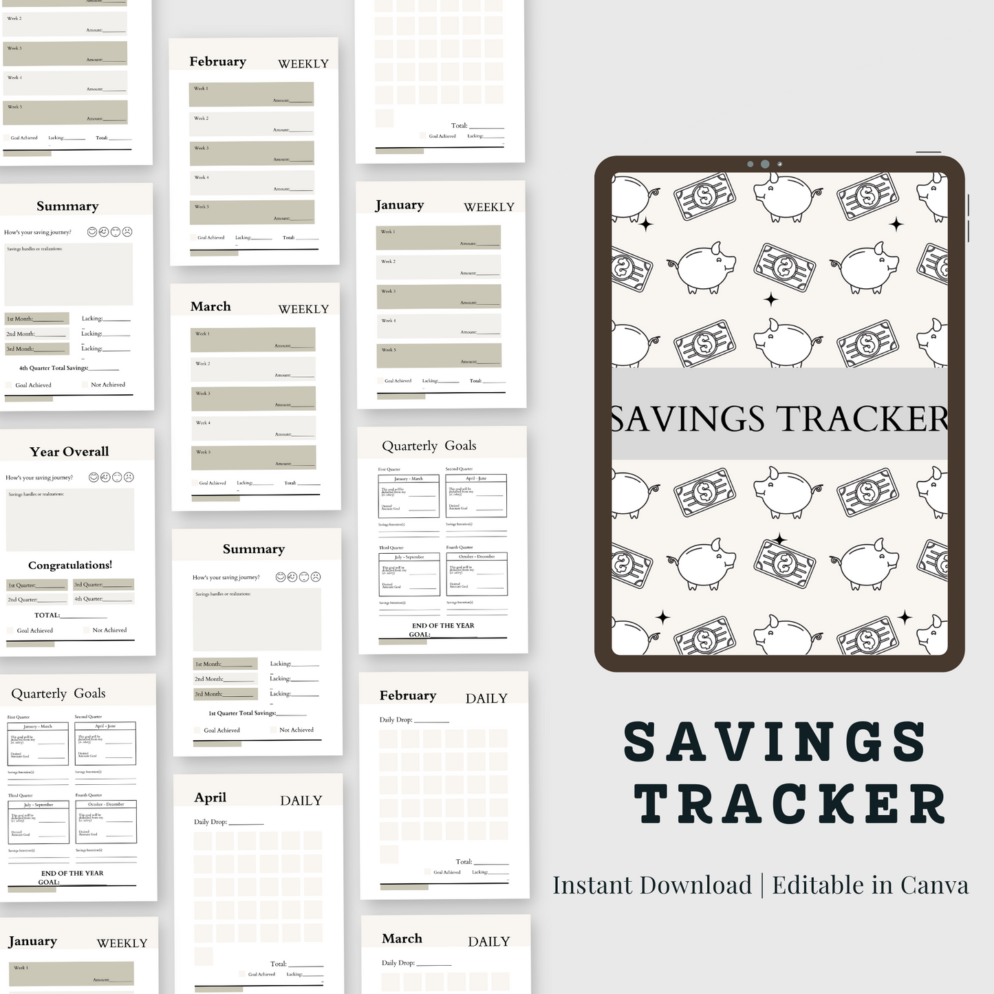 Track Your Savings Effortlessly with Our Savings Tracker

