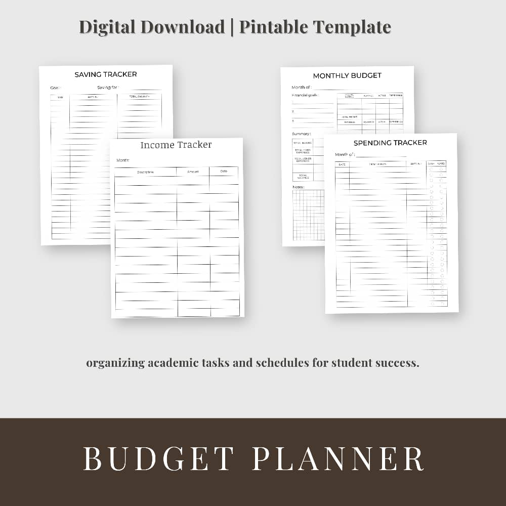 Manage your money effortlessly with our Budget Planner.