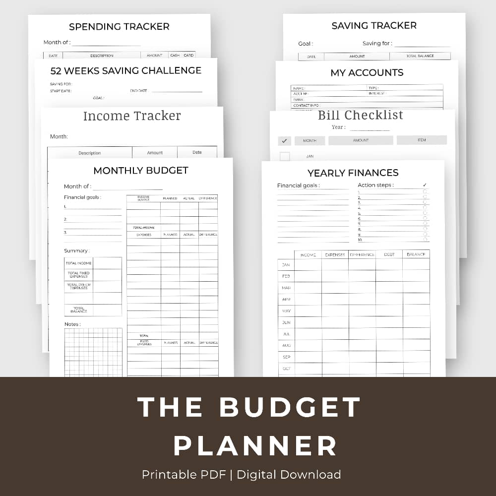 Manage your money effortlessly with our Budget Planner.