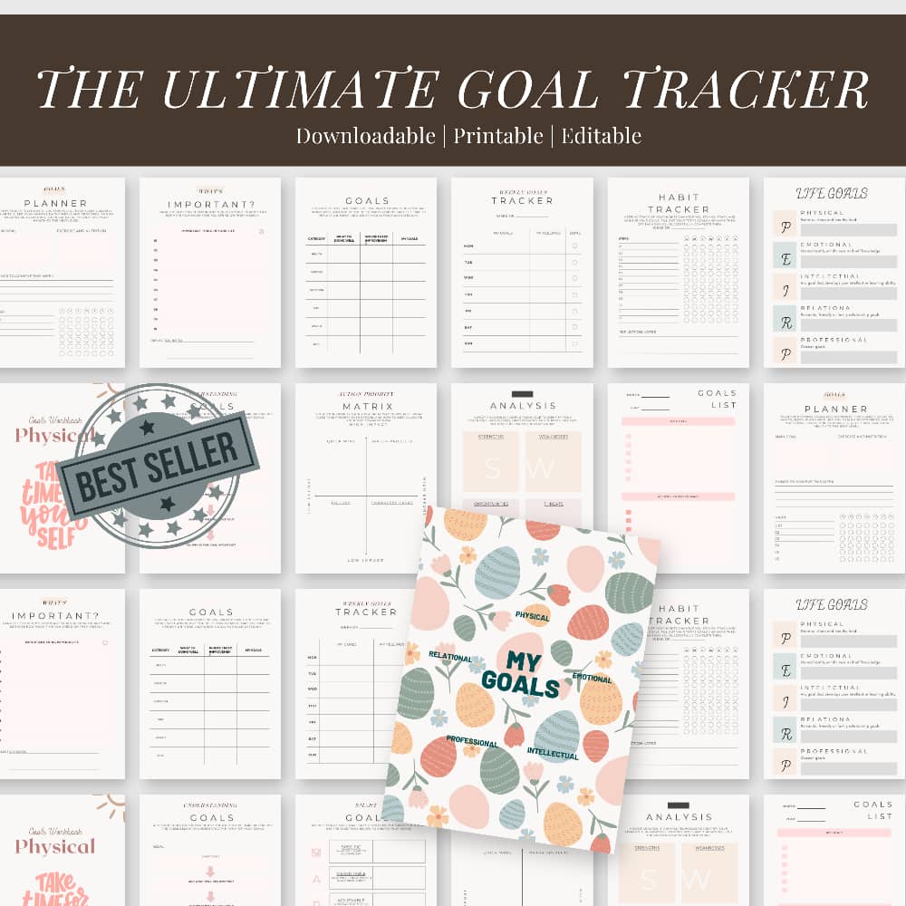Achieve your dreams with The Ultimate Goal Planner!