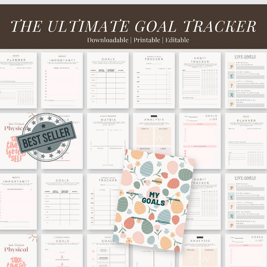 Achieve your dreams with The Ultimate Goal Planner!